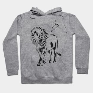 Lion zodiac sign Hoodie